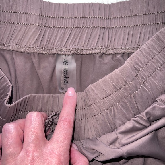 Altar'd State AS Revival Rhythm Flowy 2-in-1 Running Shorts in Brown - Picture 2 of 5